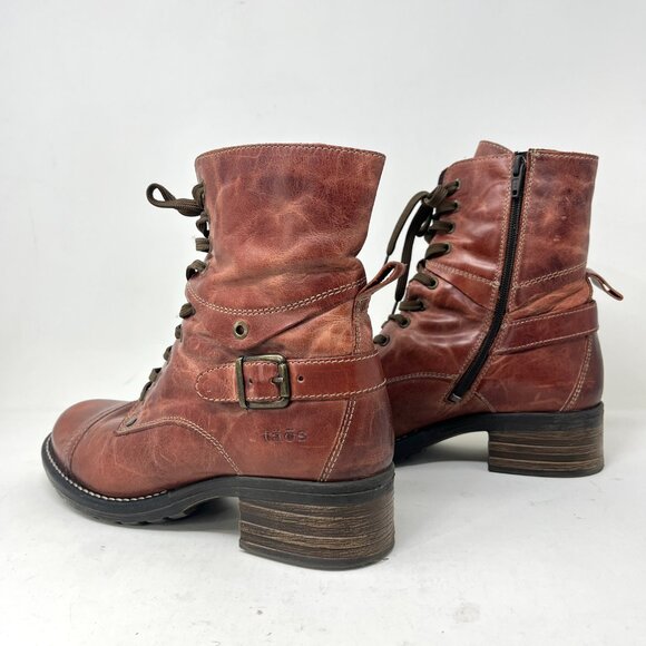 Taos Australia CRAVE Boot Women's 8-8.5US 39EUR [Reddish Brown] Leather - Picture 5 of 11